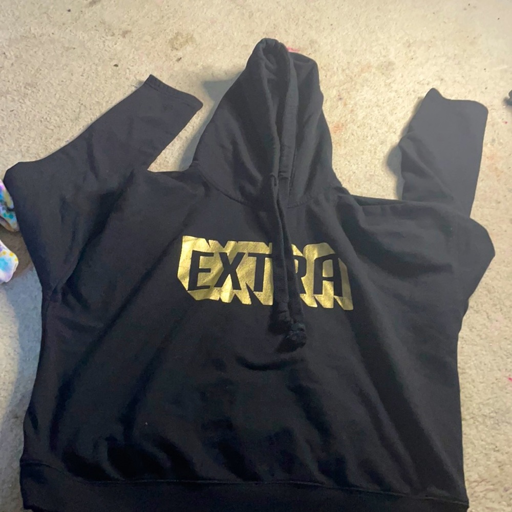 Black “Extra” sweatshirt